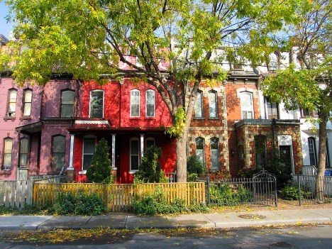Cabbagetown neighbourhood of Toronto