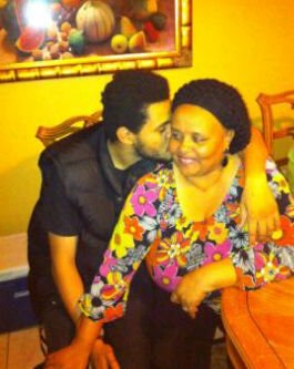 The Weeknd and his mom