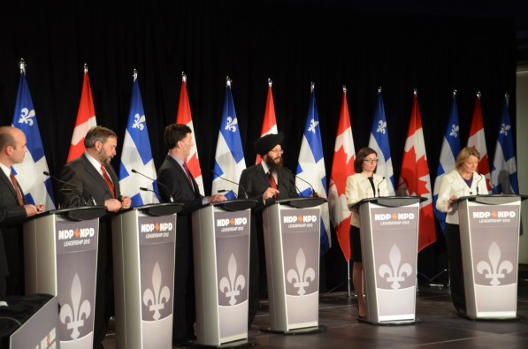 New Democratic Party (NDP) leaders debate