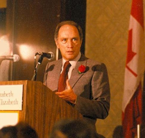 Former Canadian Prime Minister, Pierre Trudeau